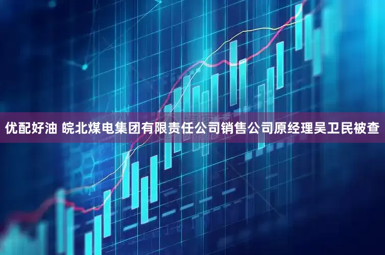 优配好油 皖北煤电集团有限责任公司销售公司原经理吴卫民被查
